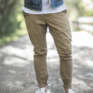 Arjun Men's Straight Fit Chino Pants — Cotton Twill